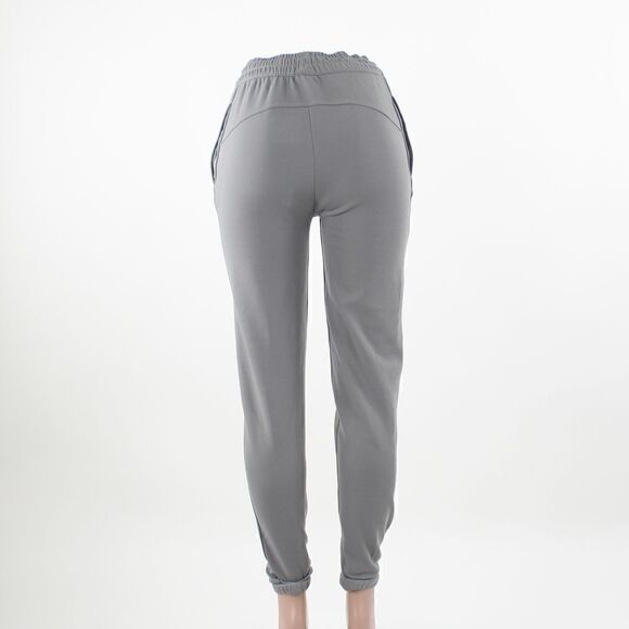 Reebok Womens Slim Performance Pants in Gray - Picture 3 of 5